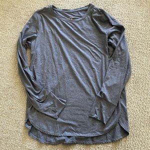 Long sleeve work out top